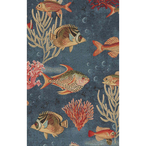Декоративен текстил Fish_Blue Ocean, цена 19.70€/м