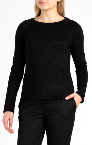 Стилен пуловер с дълъг ръкав