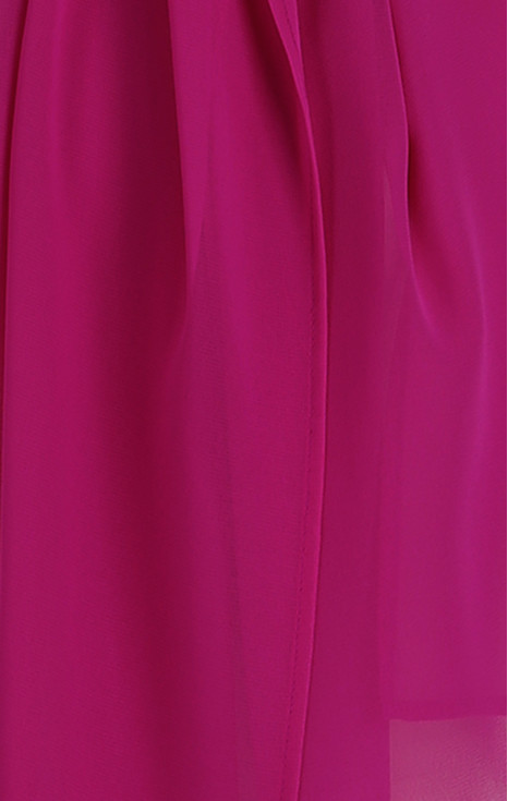 Ефирен шал в цвят Fuchsia [1]