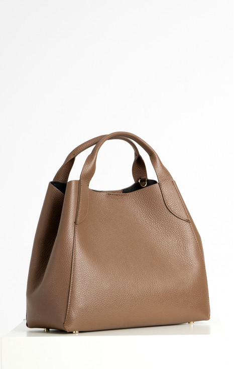 Чанта от естествена кожа в цвят Cocoa Brown [1]