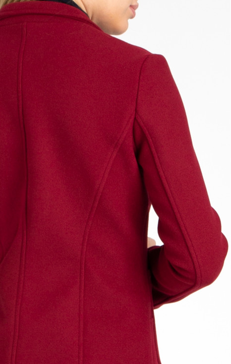 Елегантно сако в цвят Rumba Red [1]