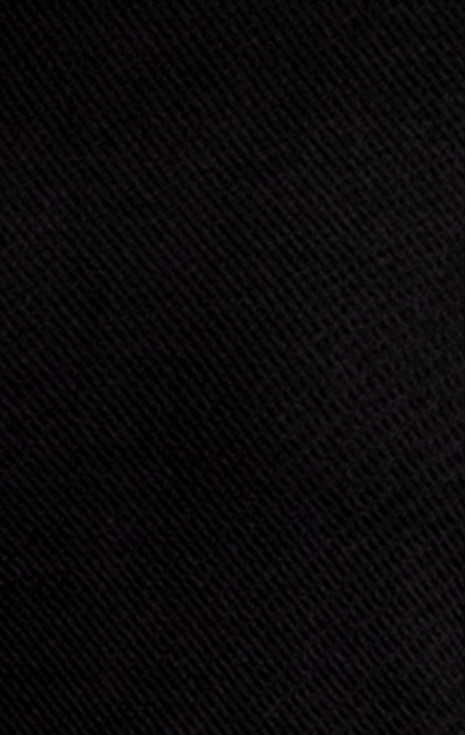 Елегантна рокля от стегната, плътна структурирана трикотажна материя в черно