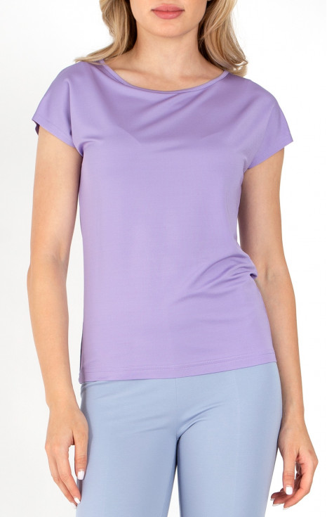 Блуза в свободен силует в цвят Lavender