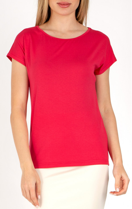 Спортно-елегантна блуза в цвят Raspberry Wine