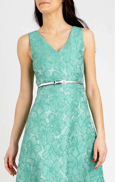 Колан от естествена кожа - Silver