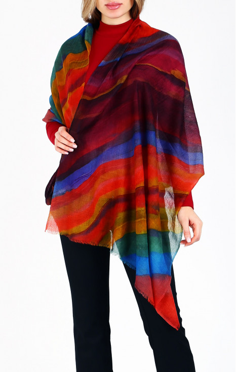 Ефектен шал от фина вълна Kaleidoscope Wave