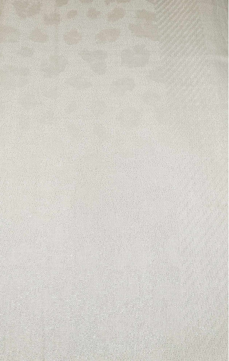 Луксозен шал с деликатен блясък Ivory Mist Jacquard