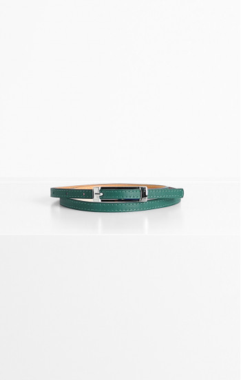 Дамски кожен колан Alpine Green